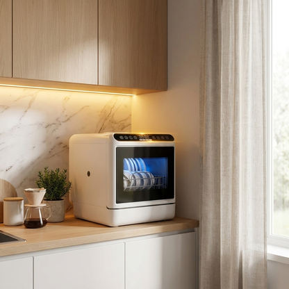 AquaBreeze™ - Mini Lave-Vaisselle Portable Sans Installation