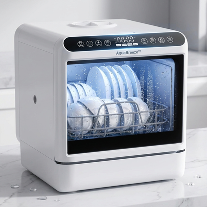 AquaBreeze™ - Mini Lave-Vaisselle Portable Sans Installation